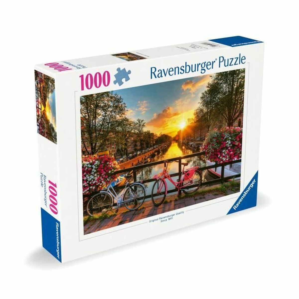 Puslespill Ravensburger Bicycles in Amsterdam